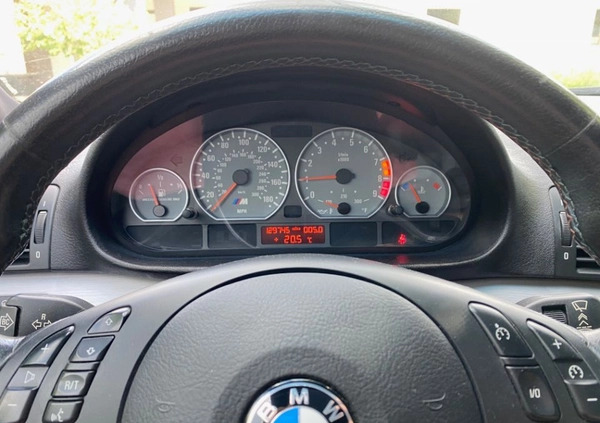 BMW M3 cena 107000 przebieg: 208000, rok produkcji 2004 z Kórnik małe 379